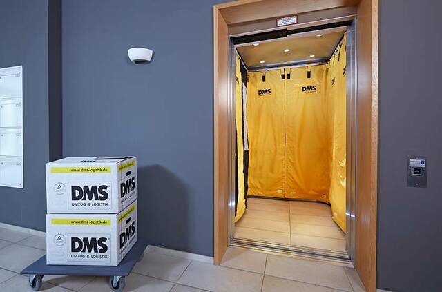 Schutz für Aufzüge bei Umzug